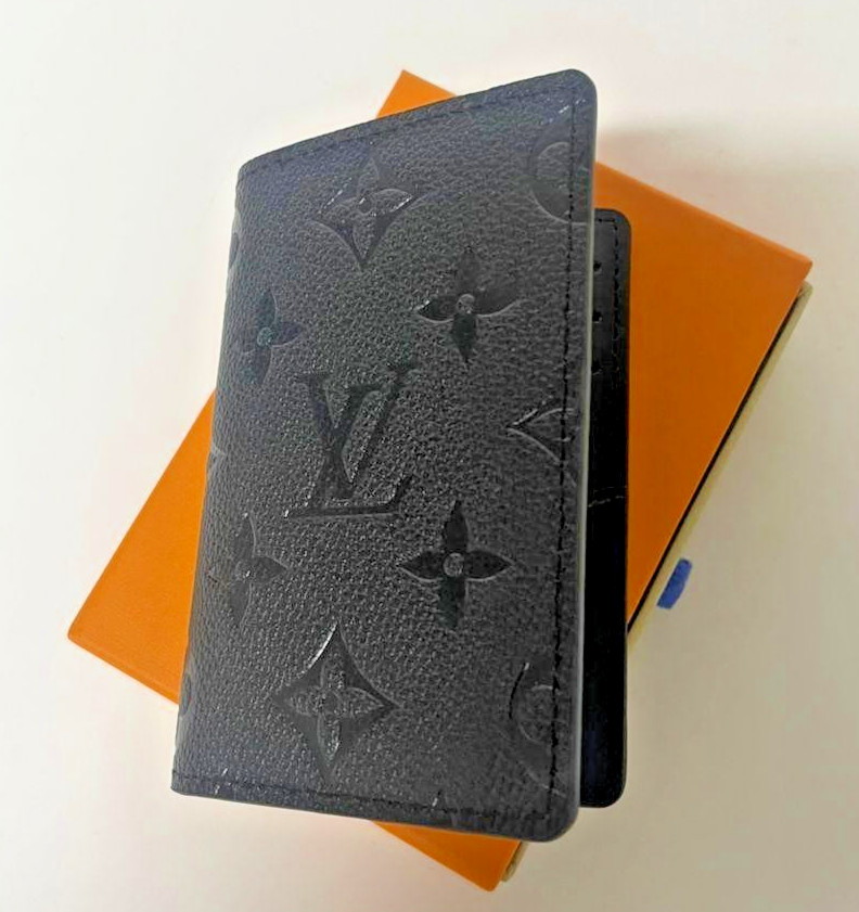 Louis Vuitton Pocket Organizer Black Monogram