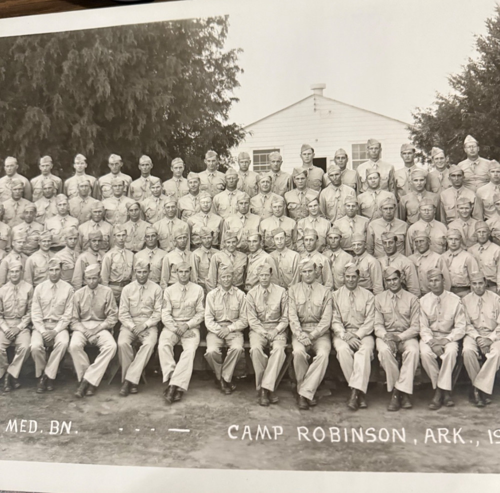 World War 2 Yardlong 10" x 30" Camp Robinson, Ark 1942