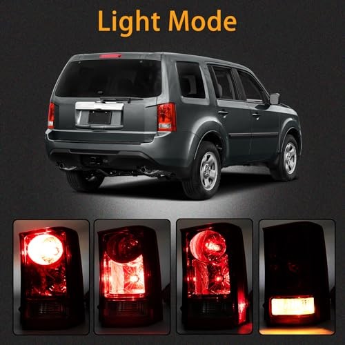 Tail Light Assembly Compatible With 2009 2010 2011 2012 Right Passenger Side