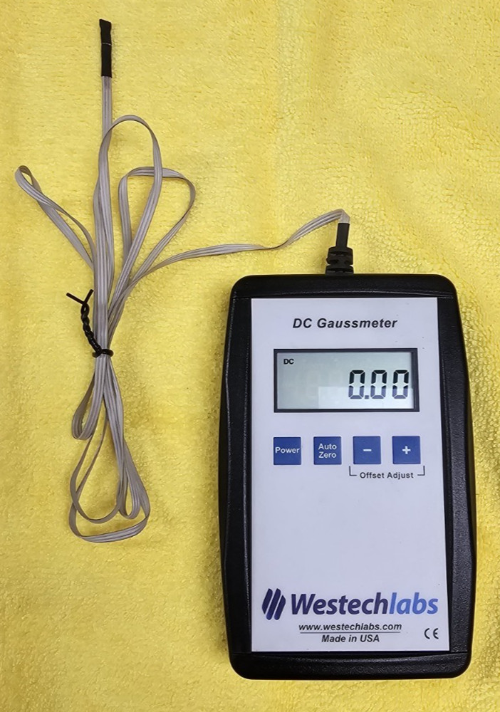 Gauss Meter. Model GM-1-HS High Sensitivity .01 Resolution