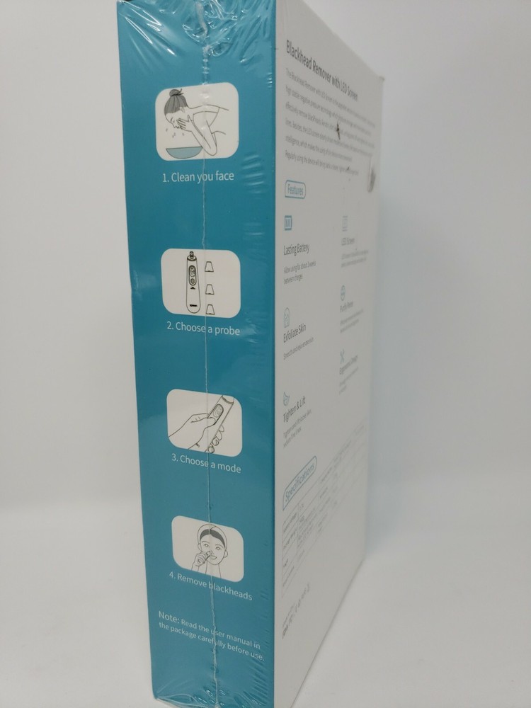 Blackhead Detector/Remover With LED Screen.