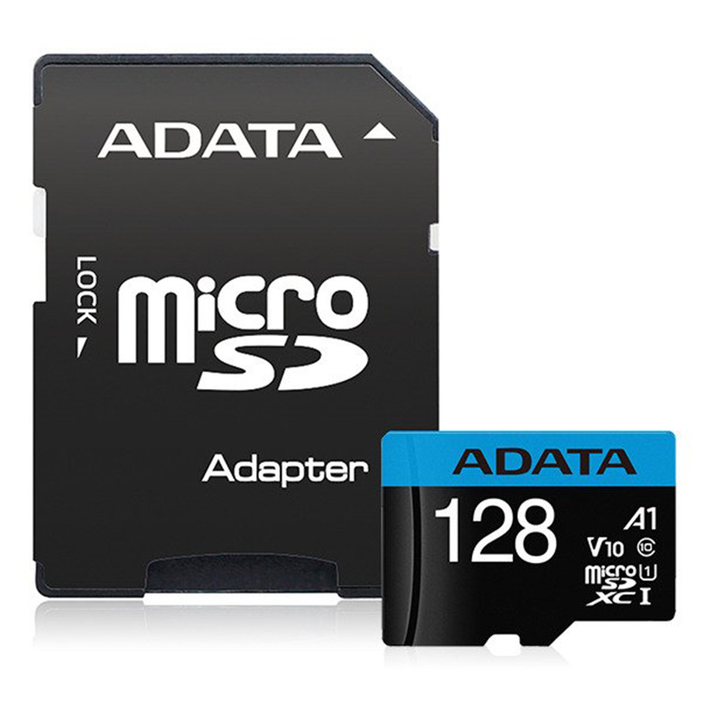 Micro SD Card Class 10 Flash Memory Card 128GB with Adapter Memory Android Cell