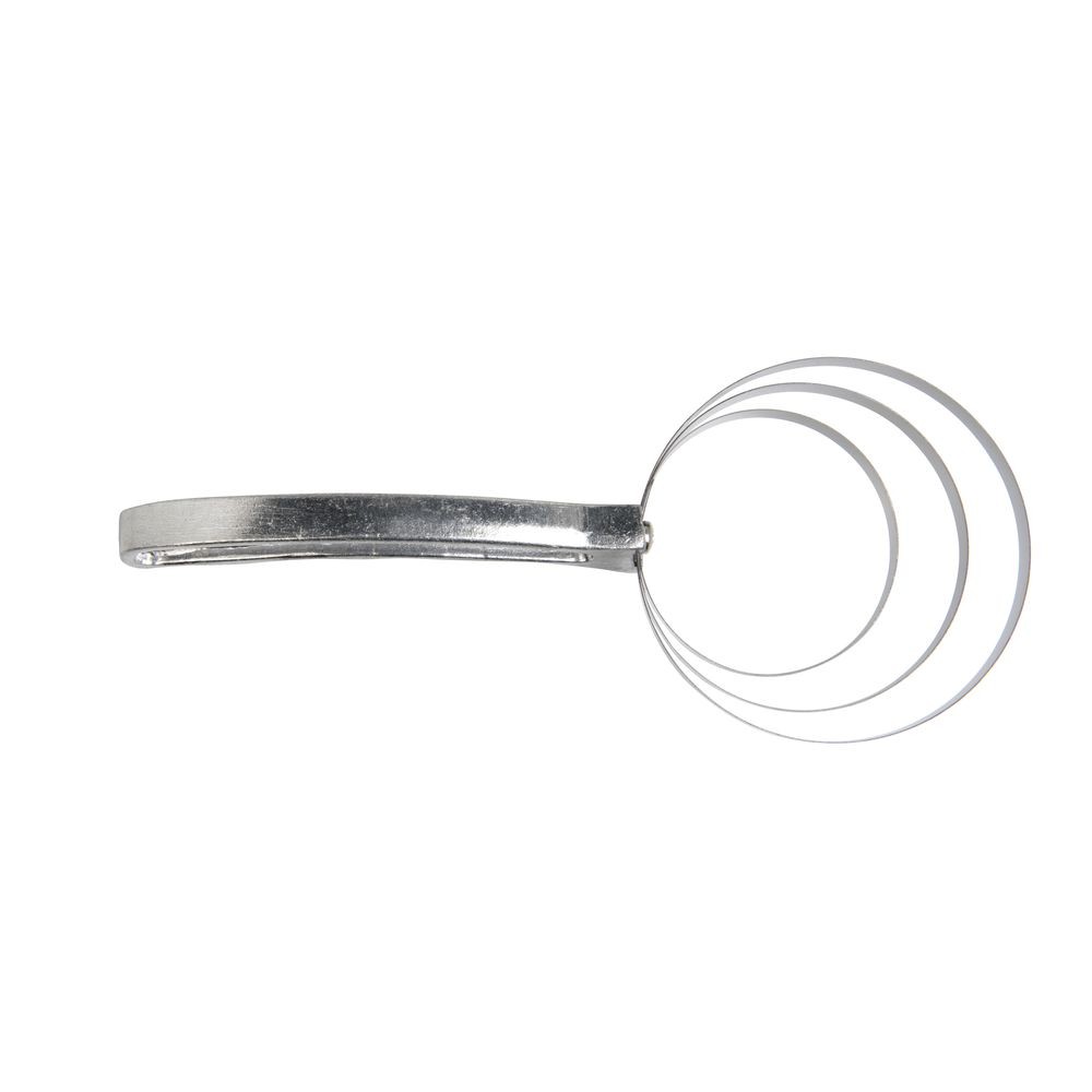 Alfa 077BSS Bone Dust Scraper, Round - 8"L x 4"W