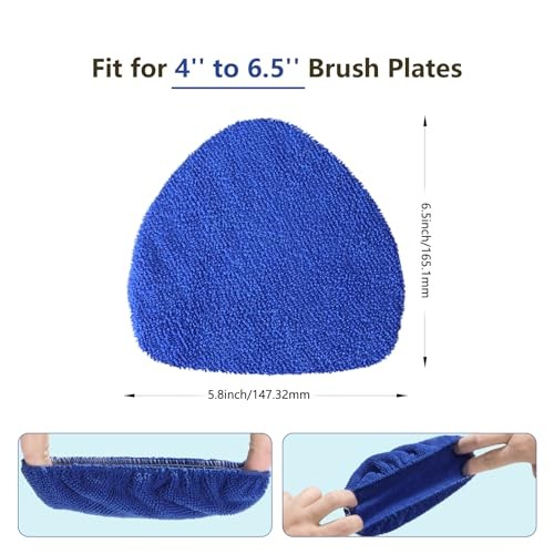 7 Pack Upgrade Car Windshield Cleaner Tool Bonnets, Microfiber Cloths for