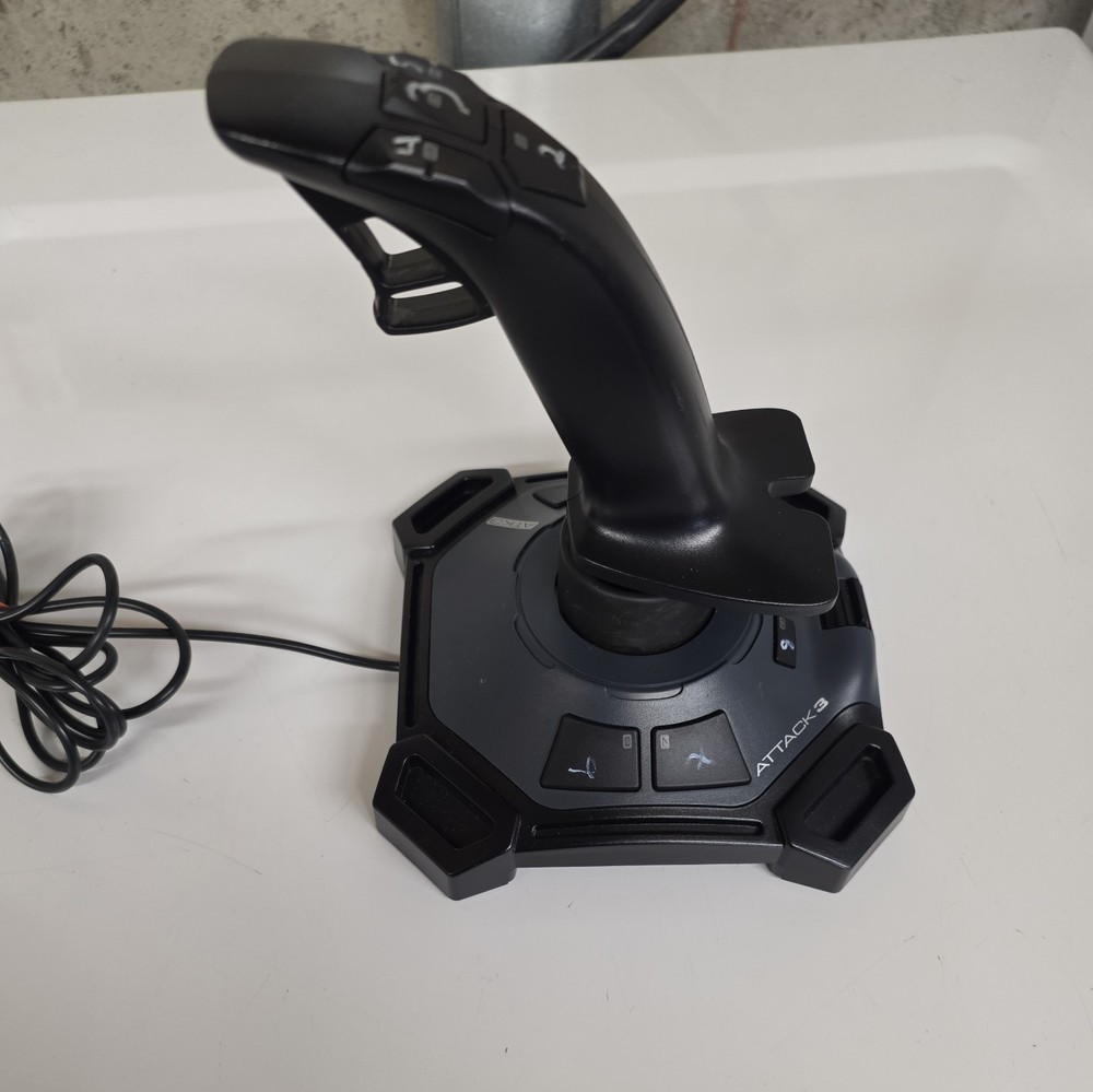 Logitech Attack 3 Joystick 11 button Black USB J-UG18