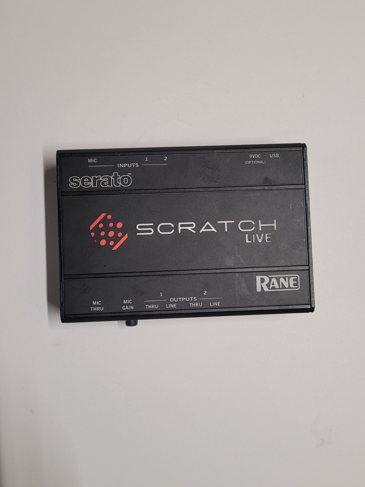 Rane Serato Scratch DJ Live SL1 Audio Interface For Serato Scratch Live Working