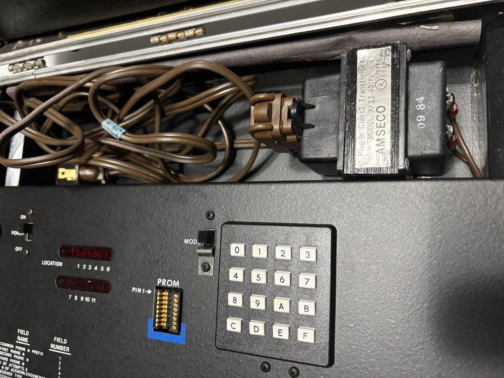 Fire Burglary Instruments 110 Security System Programmer || Untested - FOR PARTS