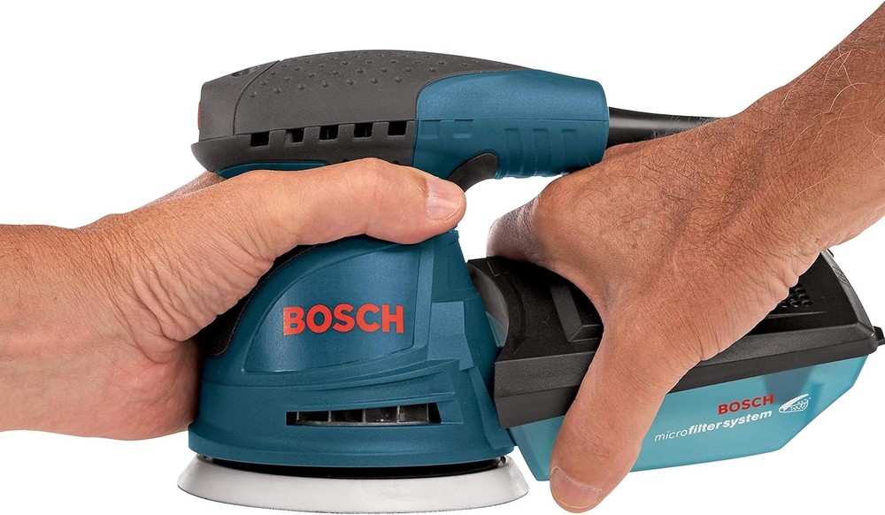 Palm Sander 2.5 Amp 5 Inch Corded Variable Speed Random Orbital Sander