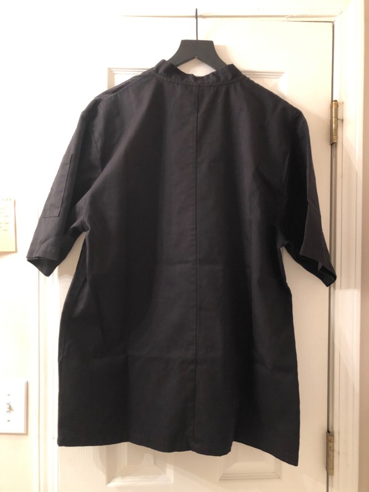 ChefWorks Short Sleeve Chef Coat (Large)