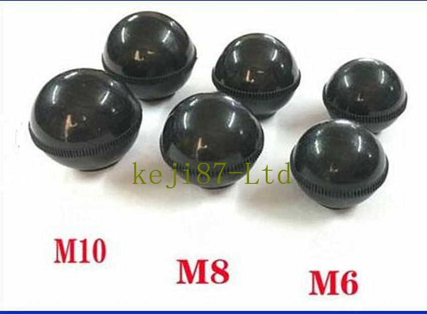 5pc Bridgeport Milling Machine Part Plastic Ball Knobs Machine Handles M10 M8 M6