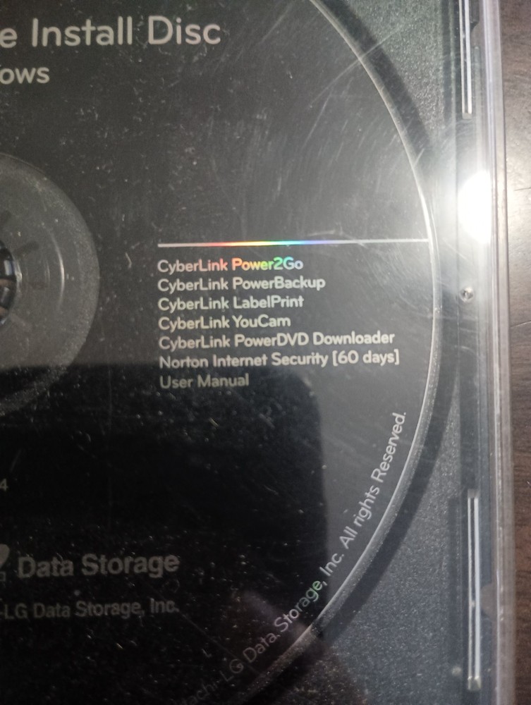 LG Super Multi Drive - drivers & documentation cd - Windows - 2013