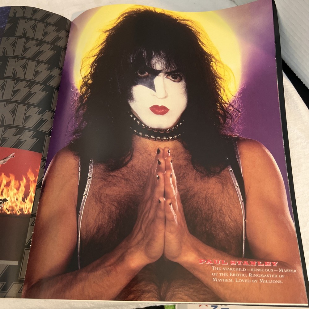 KISS -Alive/Worldwide 1996-97 Black Concert Program Tour Booklet