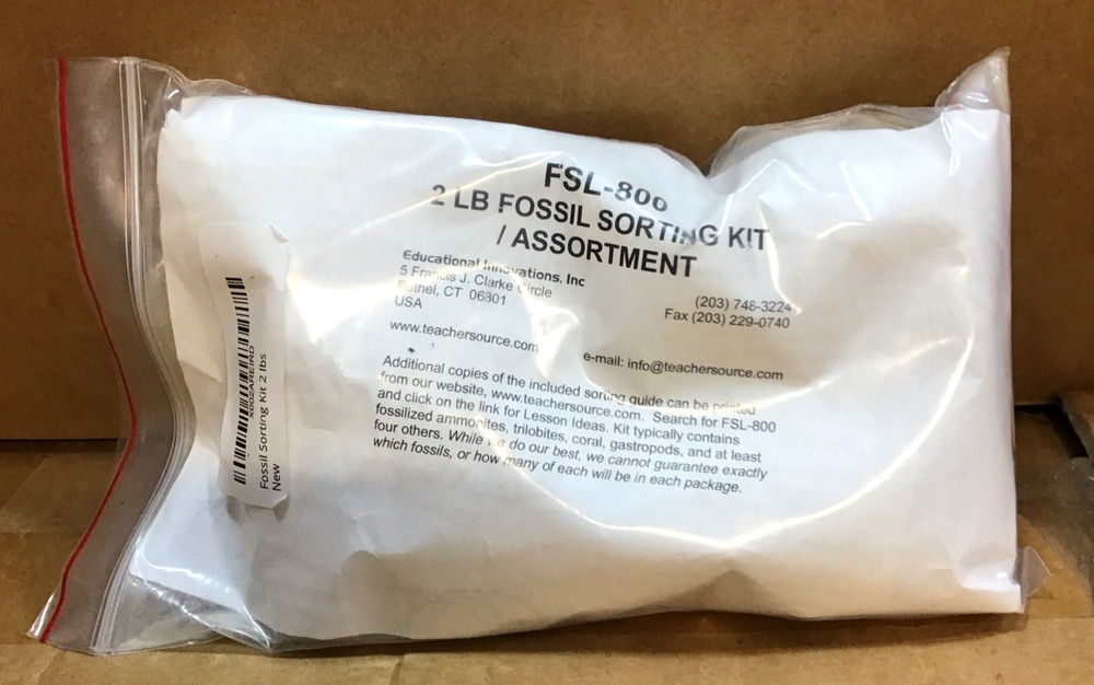 Fossil Sorting Kit 2 Pounds Q22