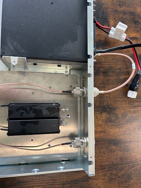 ICOM IC-FR5000 repeater used.