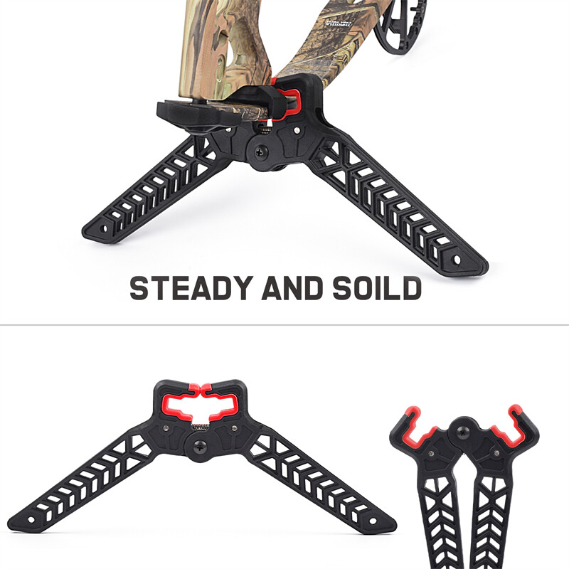 Archery Bow Stand Kickstand Bracket Supporting for Compound Bow Target Hunting