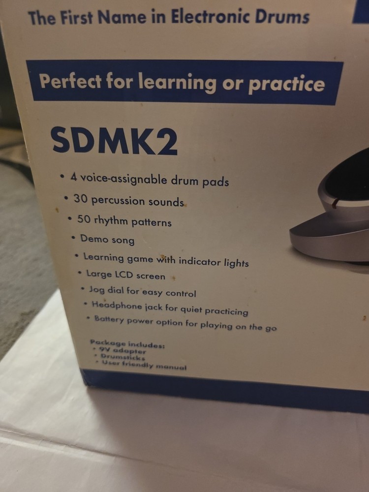 Digital Drum Simmons SDMK2 In Box Tested Working