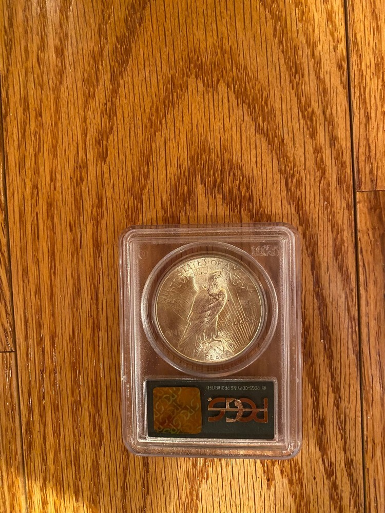 1924 Peace Dollar PCGS MS 63