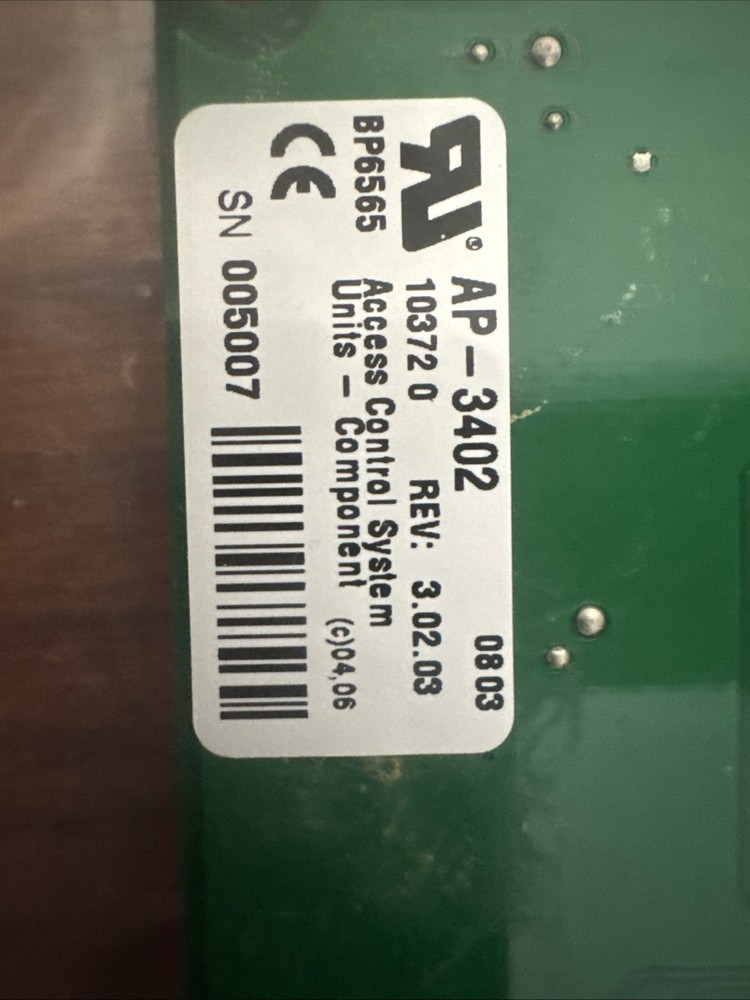 Mercury Security AP3402 Access Platform Controller Two-Door Module