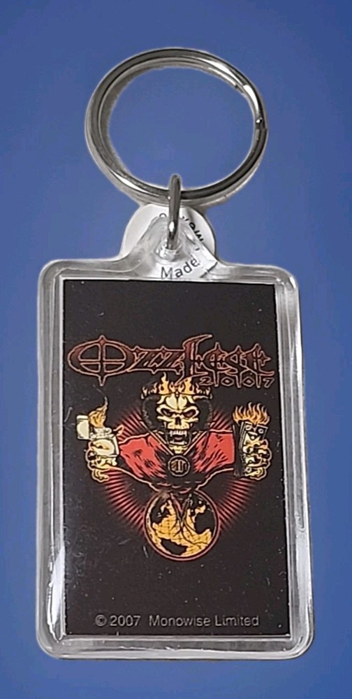 ULTRA RARE OZZY OSBOURNE OZZFEST 2007 MONOWISE LIMITED KEYCHAIN VINTAGE UNUSED