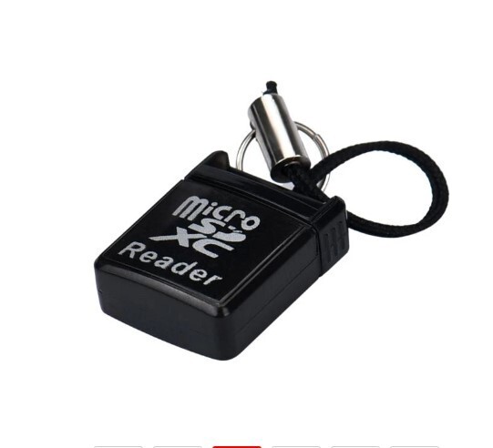 x2 Mini Super Speed Micro SD/SDXC TF USB 2.0 Card Reader Adapter ( 2 PCS )