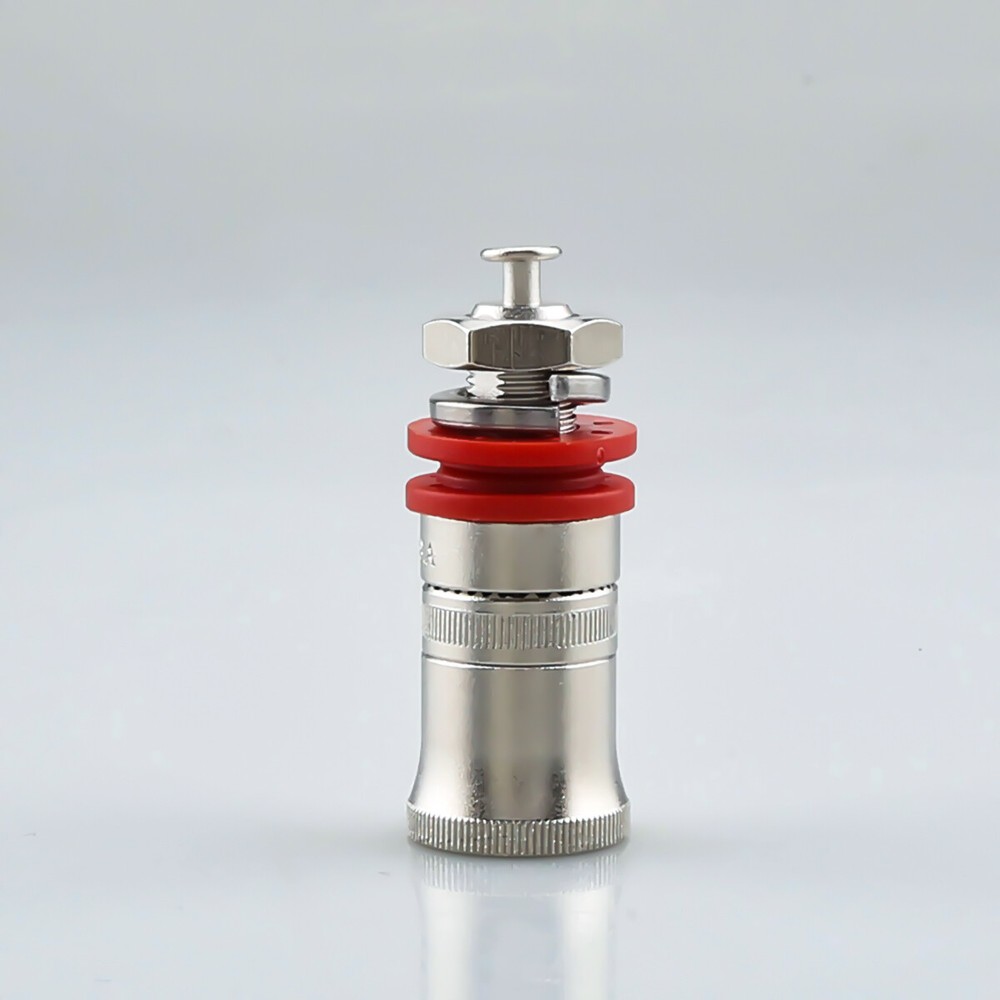 HiFi Speaker Amplifier Binding Post Niobium Plating Jack Connector Banana Socket