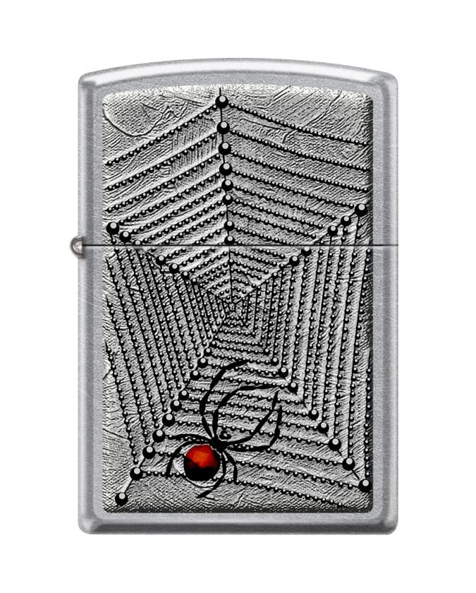 Zippo Lighter- Personalized Engrave Spiderweb #Z5401