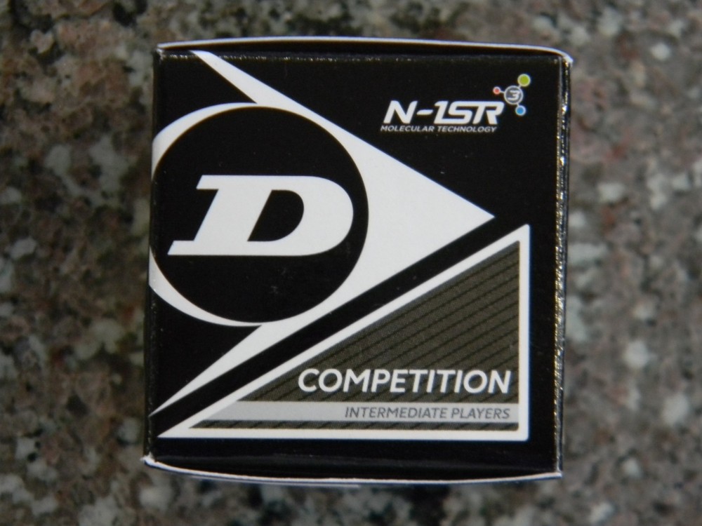 Pair Dunlop Grey/Blue Squash Lite Ti Racquets, Python Intro 2k Eyeguards, & Ball