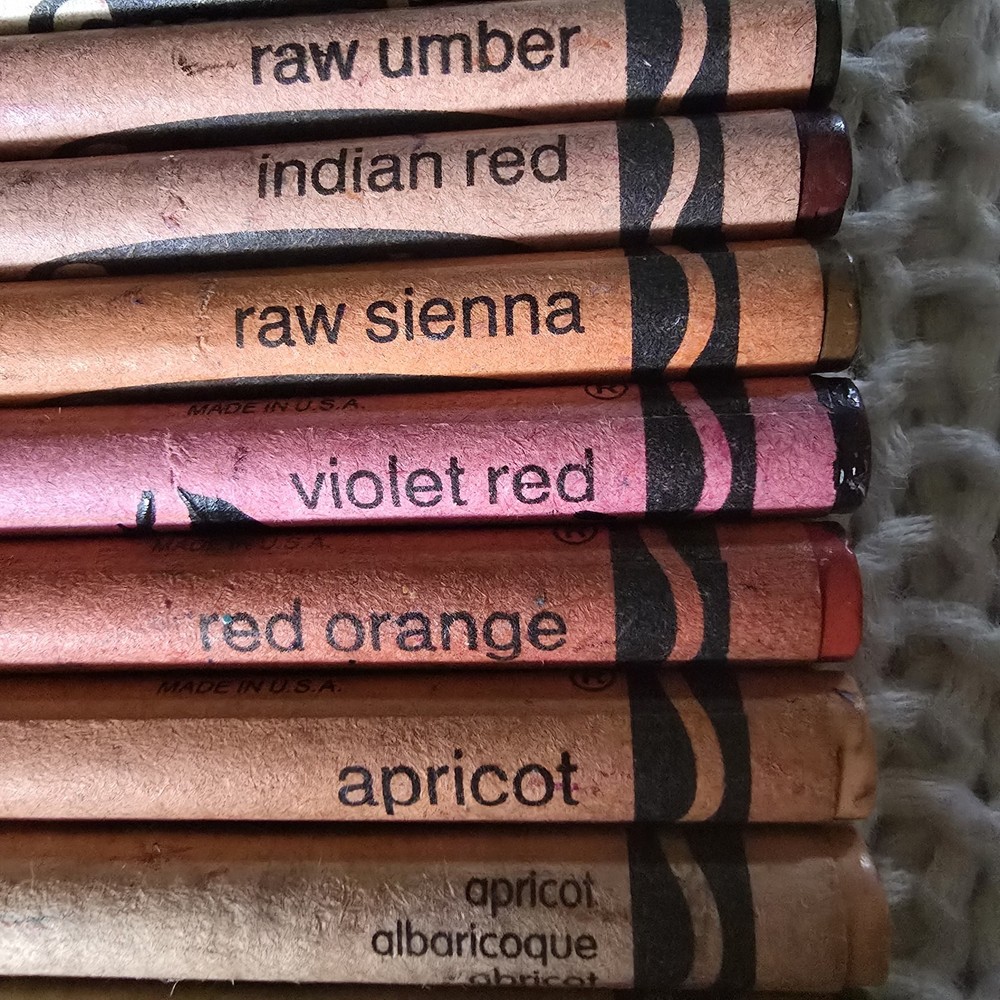 Crayola Retired Crayon Colors 24 Count