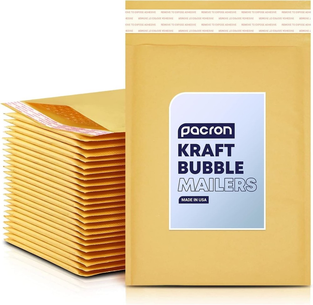Kraft Padded Bubble Mailers Shipping Envelopes for Documents & More