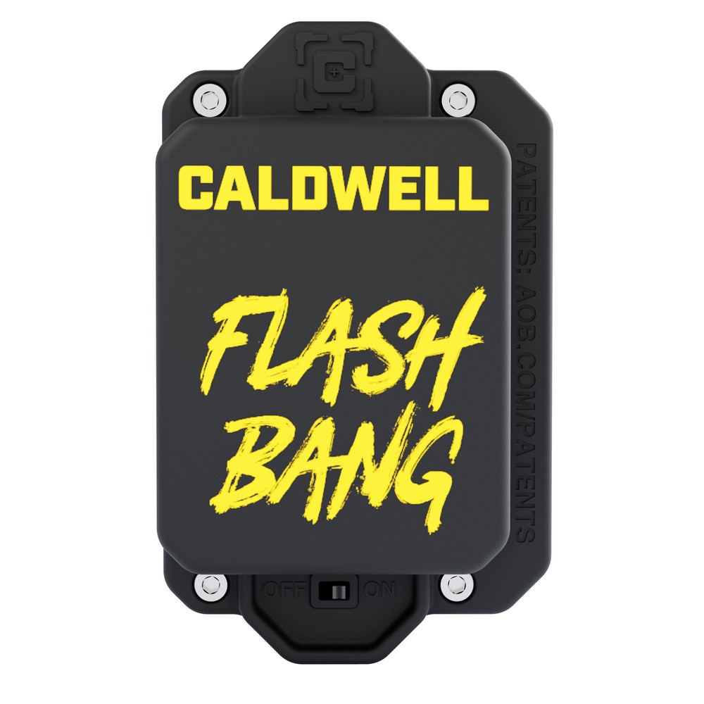 Caldwell Hit Indicator LED Flash Target Light Green 10 LED Hook and Loop Black