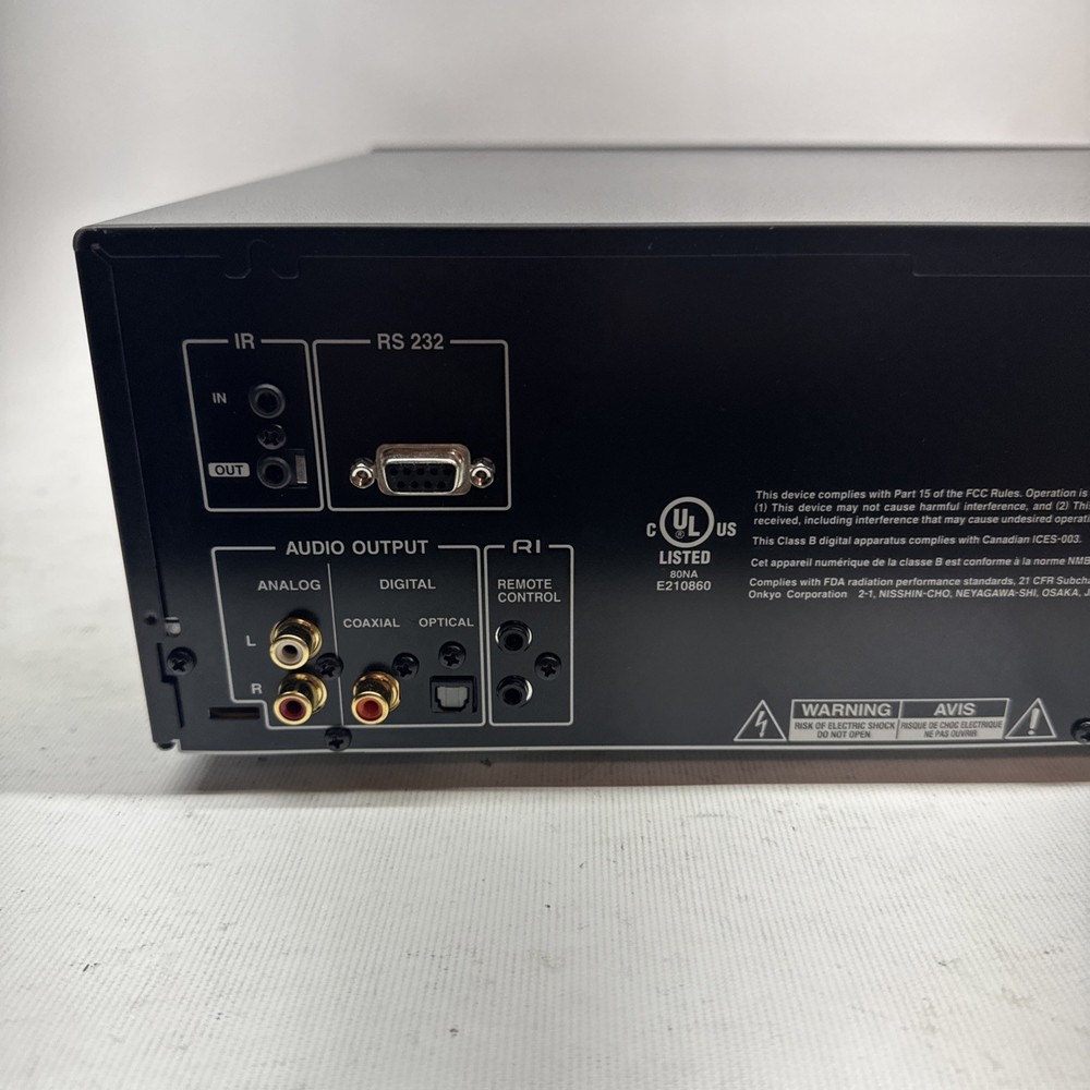 Integra CDC 3.4 6-Disc Carousel CD Player Perfect Working Condition