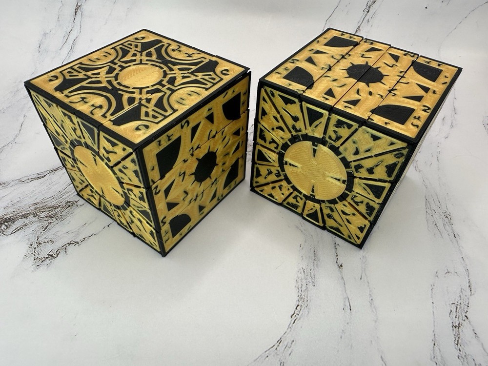 Hellraiser Lament Configuration Cube – 2” Puzzle Box Prop Cosplay Display