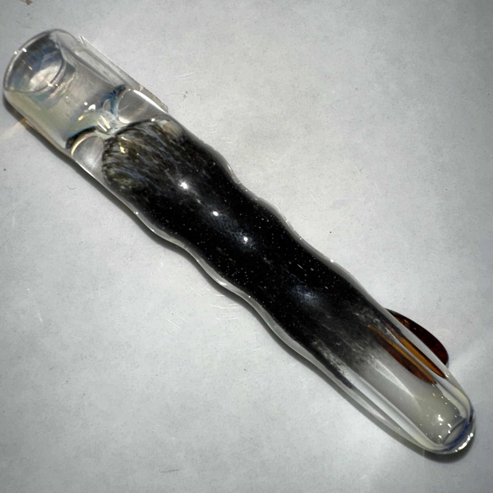 😎 8 PCS 🧡TOBACCO SMOKING PIPE ONE HITTER GLASS CHILLUM 💚 RANDOM COLOR