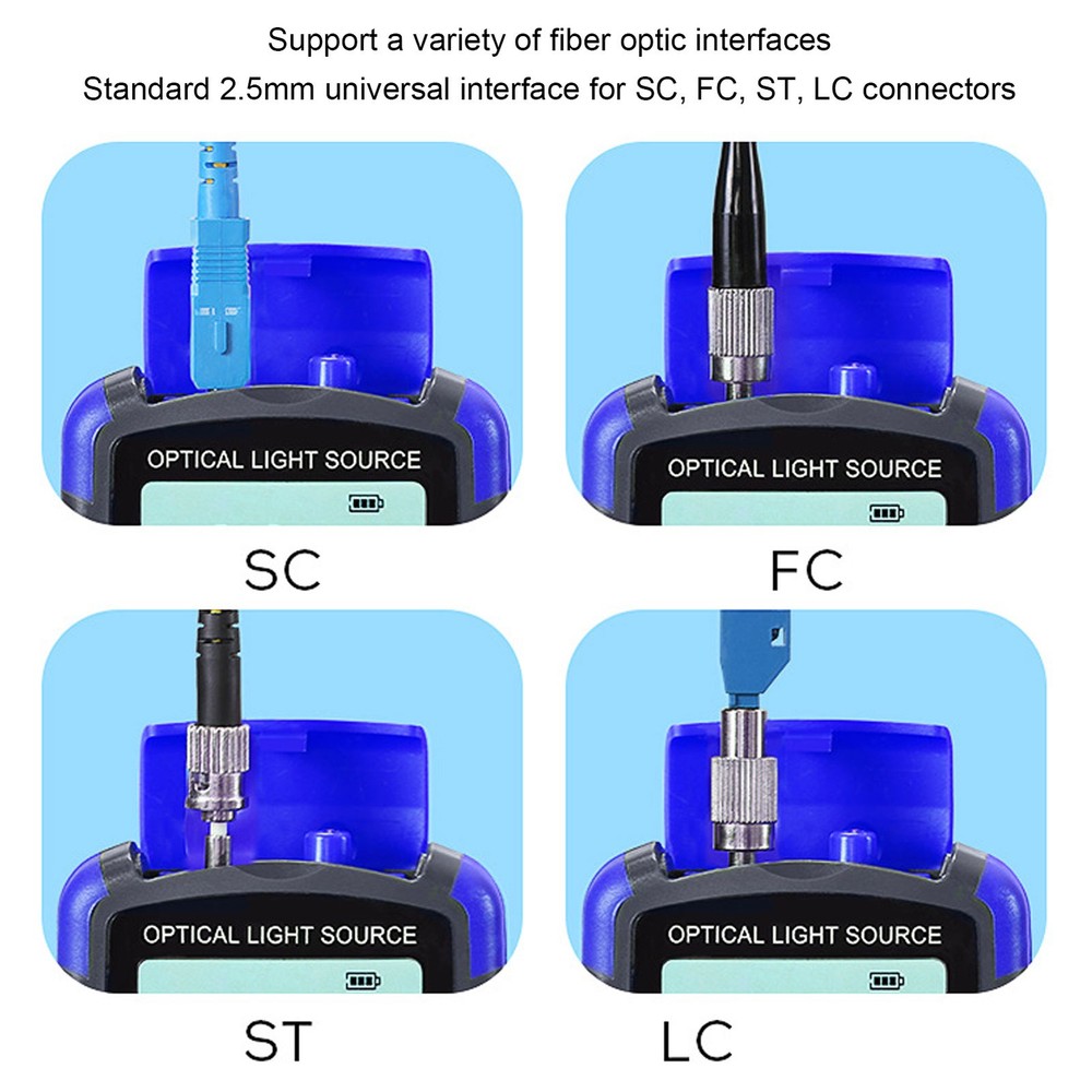 Optical Light Source Single Mode 1310nm 1550nm Fiber Optic Light Source