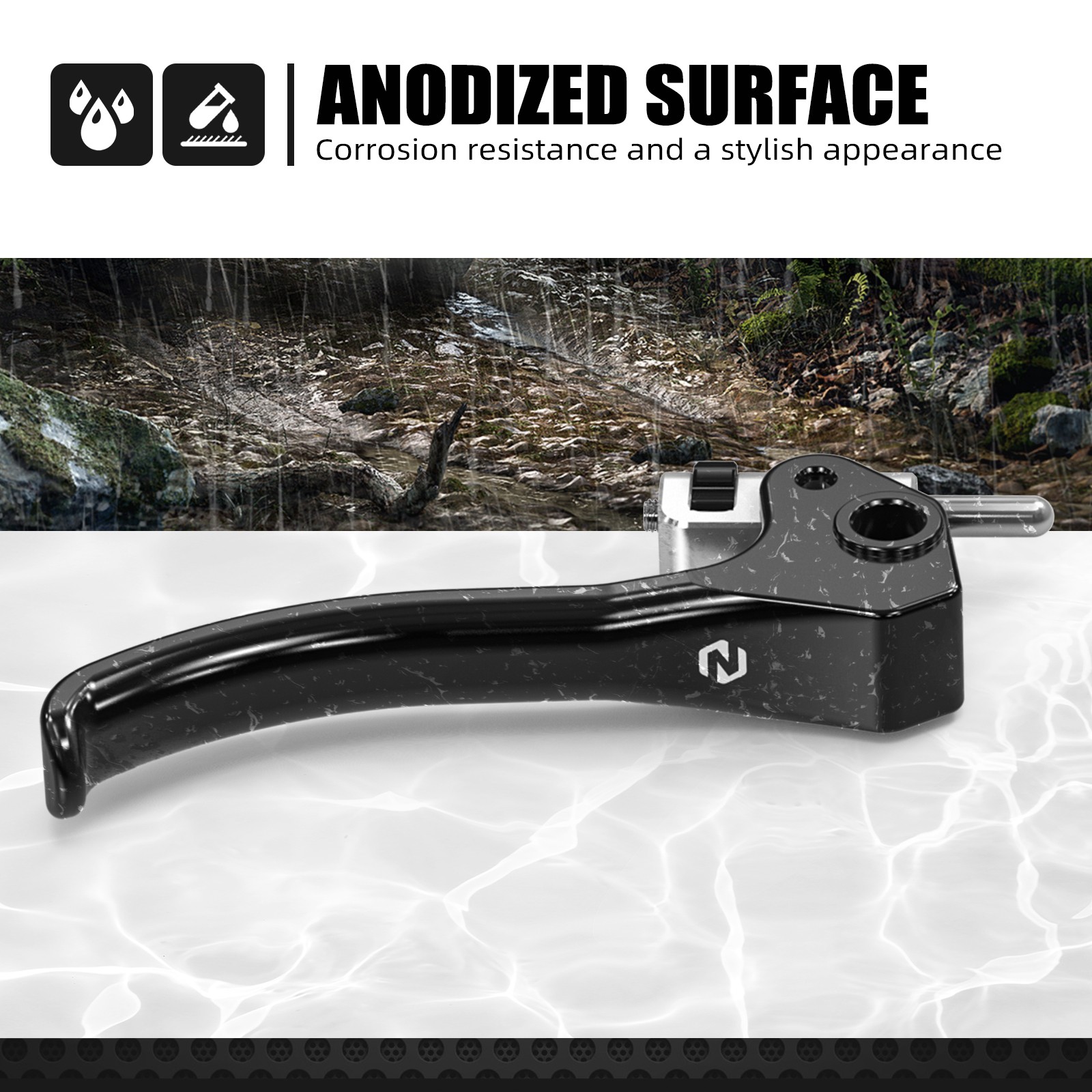 NICECNC Shorty Brake Clutch Lever For GasGas EC 250 300 250F 350F 450F 2021-2025