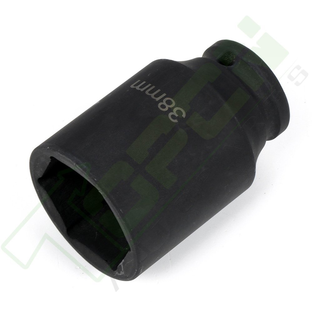 9pcs Deep Impact Socket Set 1/2" Drive Metric Axle Hub Nut Socket 29-38mm