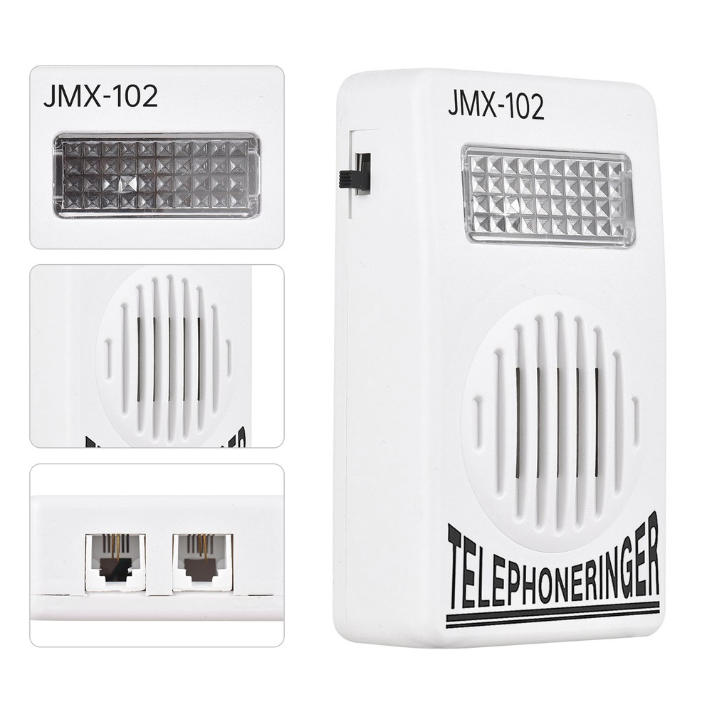 Loud Ringer Home Strobe Flasher Amplified S8A2