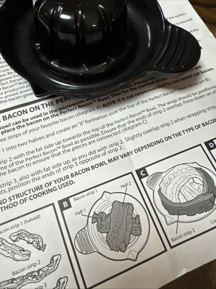 Perfect Bacon Bowl and Hamburger Maker