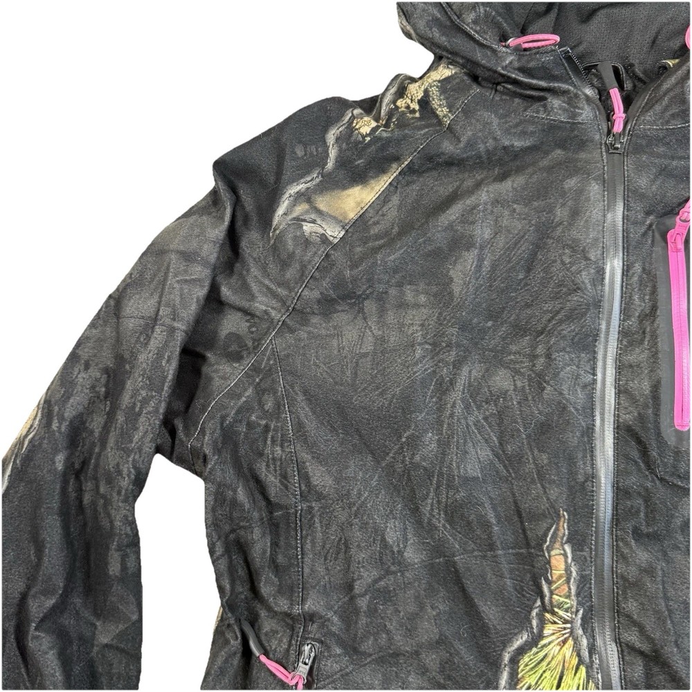 Womens Mossy Oak Lightweight Scent Control Jacket Mossy Oak Eclipse Pink Large