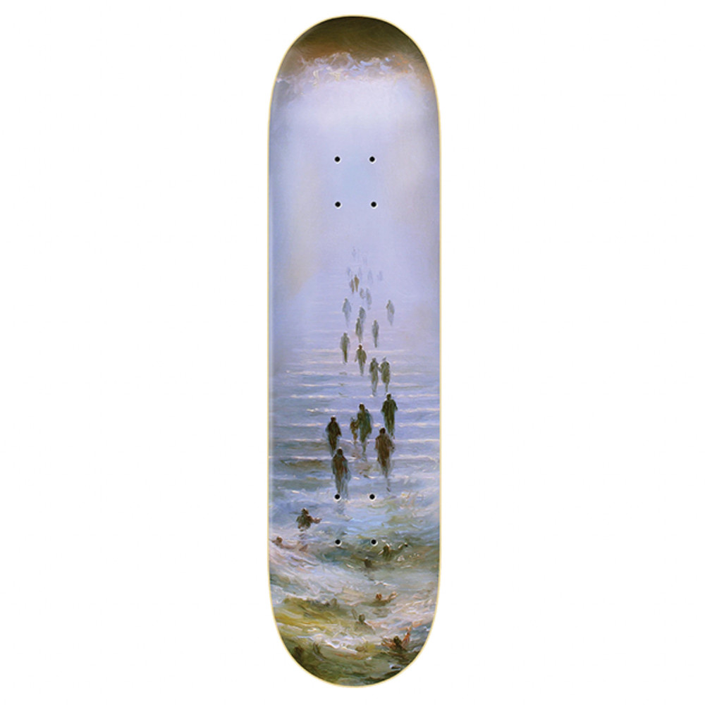 Zero Skateboard Deck Wimer Lewandowski Miraculously Saved 8.625