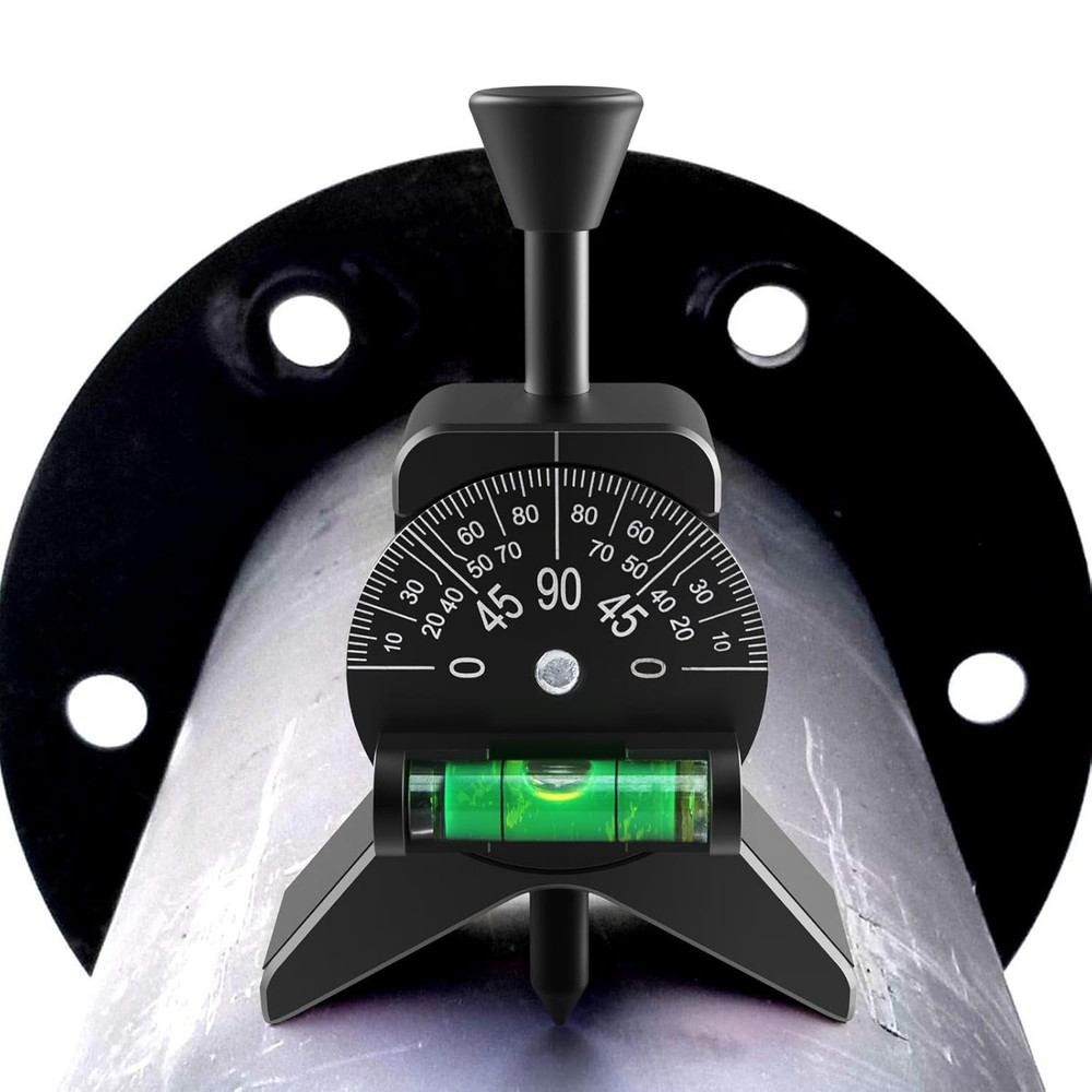 Pipe Center Finder, Pipefitter Tools W/Magnetic Centering Head, Pipe Fitting Too