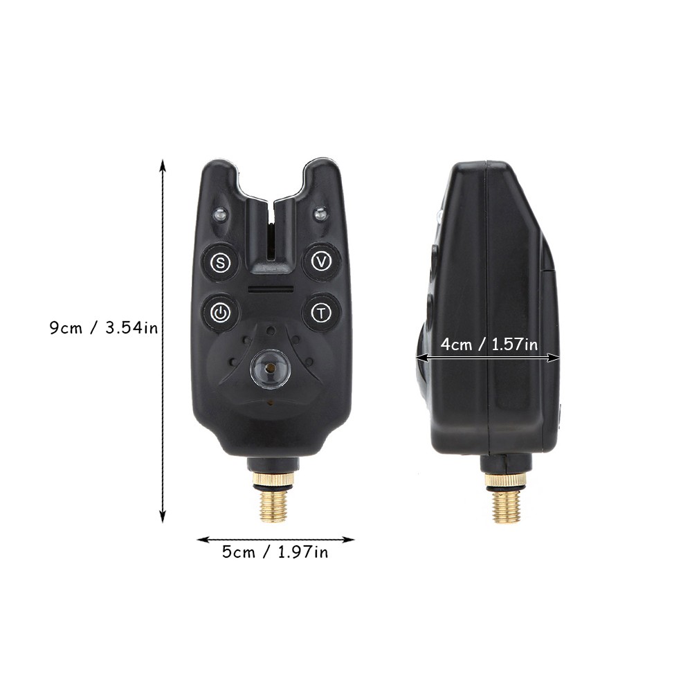 2 LED Water Resistant Adjustable Volume Sensitivity Sound Alert MPND