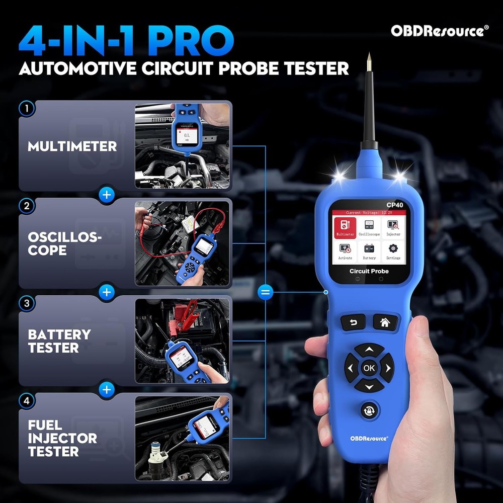 CP40 9 Mode Diagonstic Circuit & Component Tester Tool Power Test Probe