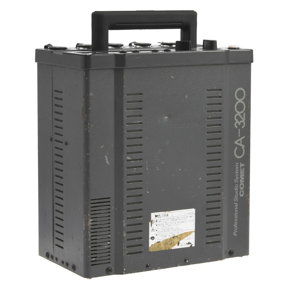 COMET CA-3200 + CA32H LAMP HEAD FLASH STROBE GENERATOR POWER PACK 100-110VOLT #4