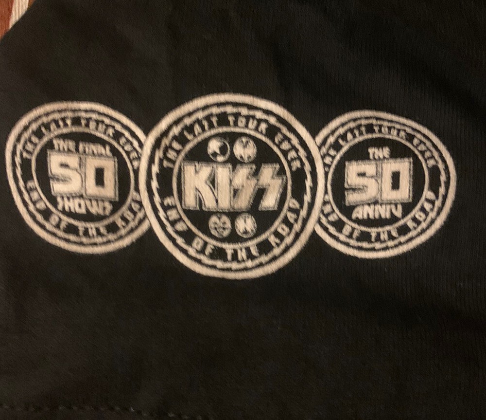 2023 KISS 12/2 END OF ROAD NY MSG EVENT T-SHIRT MEDIUM FINAL SHOW New York City