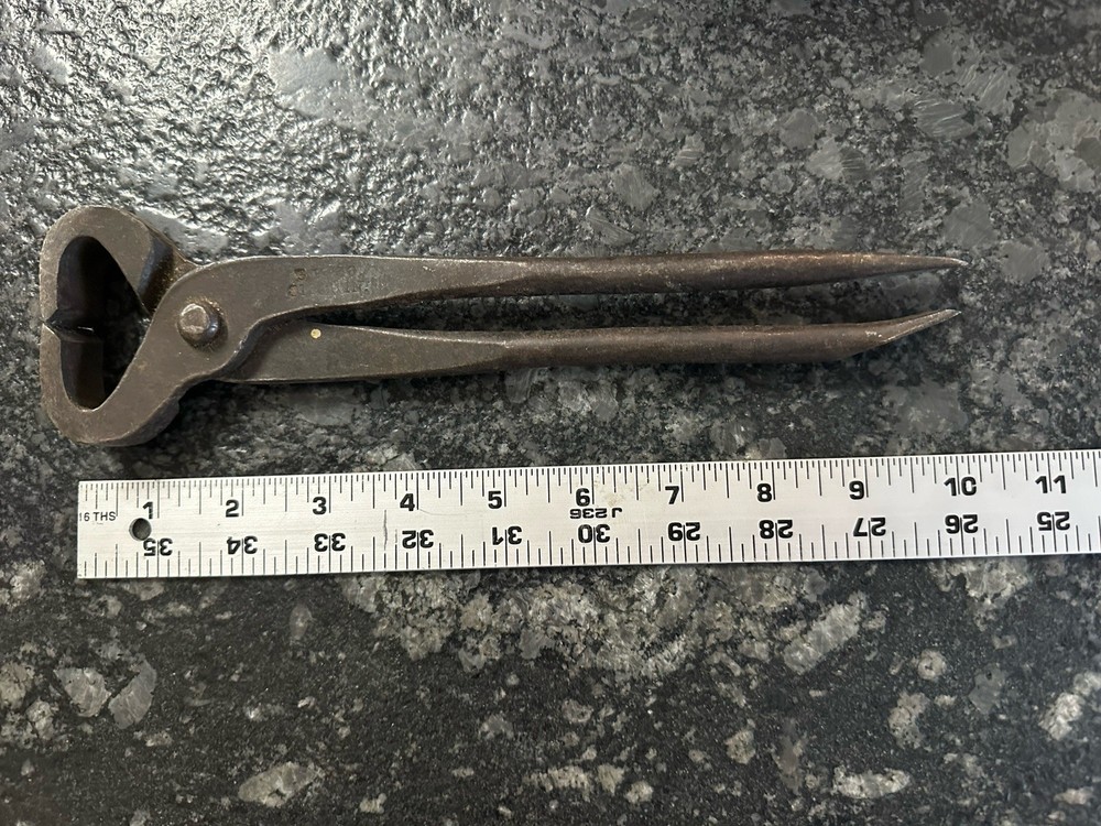 Vintage Blacksmith FarrierClaw Nail Pullers Pliers