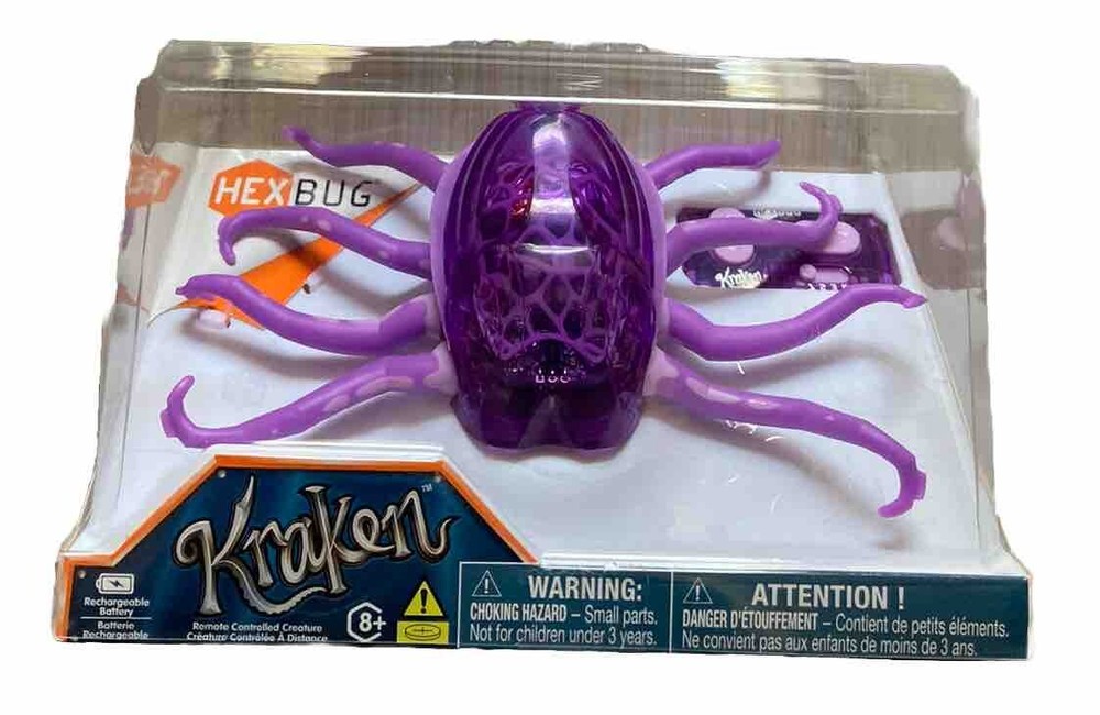HEXBUG Kraken Remote Control (Purple) NEW 8+