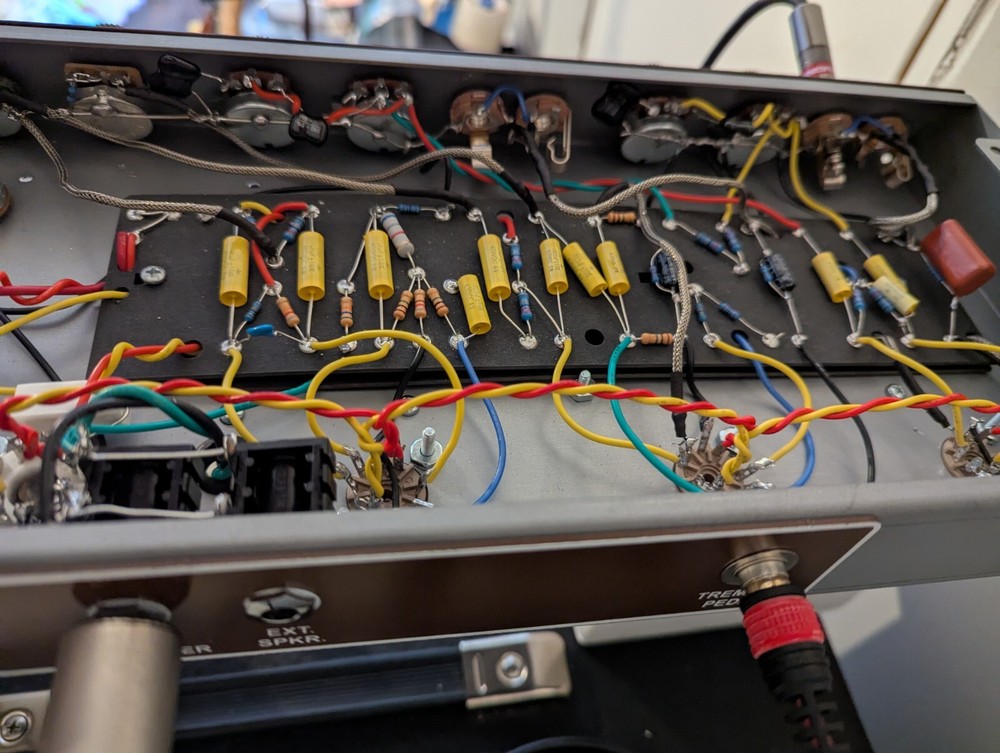 Fender Deluxe 6G3 Brownface clone Chassis-only