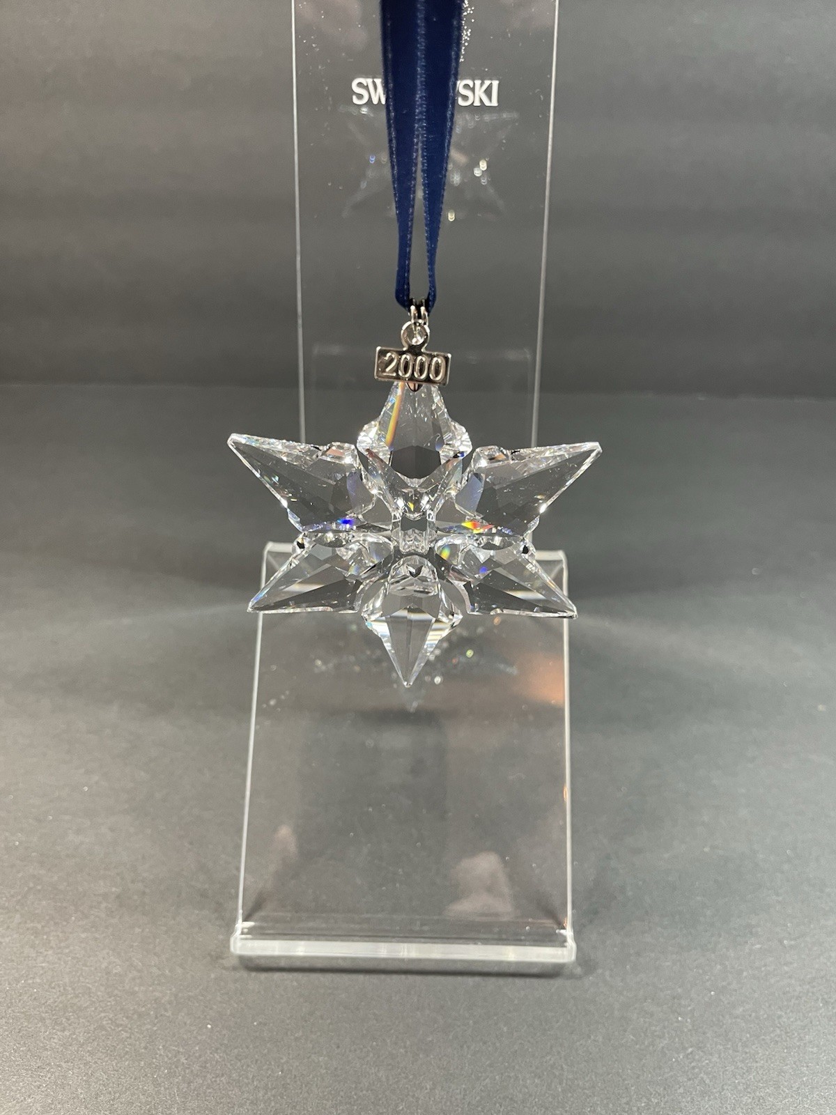 Swarovski Crystal 2000 Large Annual Edition Christmas Holiday Ornament 243452