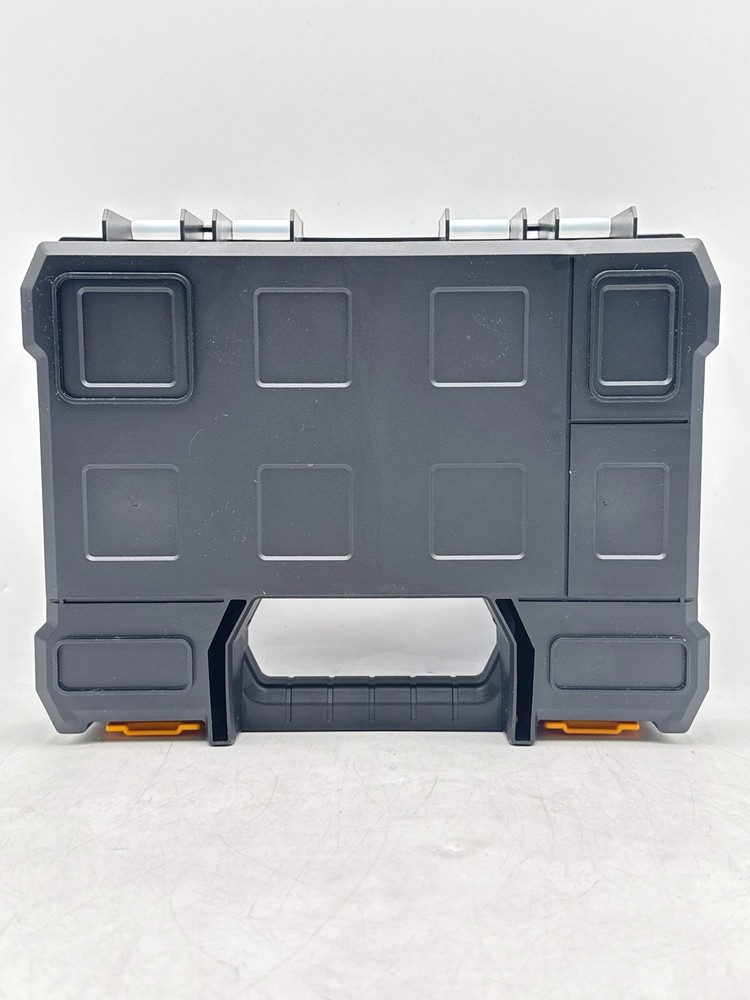 Small Parts Organizer & Tool Box with 10 Compartments, Stackable Storage (72117)